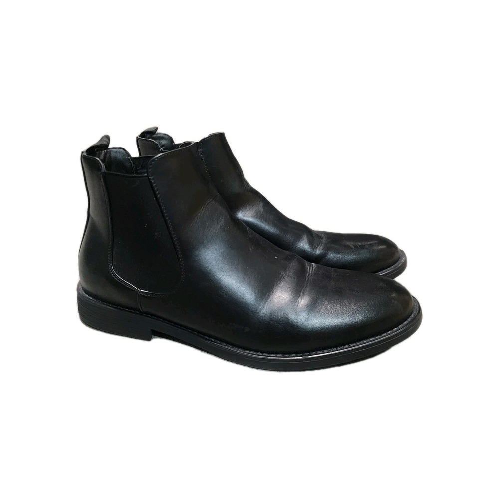 Nick Graham Black Nigel Ankle Boot Size 11